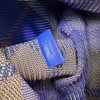 Burberry Classic Blue and Black Contrast Large Knit Chain Bag Burberry Classic Blue and Black Contrast Large Knit Chain Bag