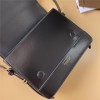 Burberry Classic Black Leather Hardware Flap Bag Burberry Classic Black Leather Hardware Flap Bag