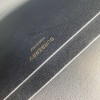 Burberry Classic Black Leather Hardware Flap Bag Burberry Classic Black Leather Hardware Flap Bag