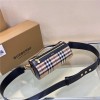 Burberry classic check leather exquisite hardware chain bag Burberry classic check leather exquisite hardware chain bag