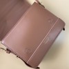 Burberry Classic Brown Leather Hardware Flap Bag Burberry Classic Brown Leather Hardware Flap Bag