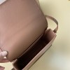 Burberry Classic Brown Leather Hardware Flap Bag Burberry Classic Brown Leather Hardware Flap Bag