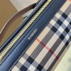 Burberry classic check leather exquisite hardware chain bag Burberry classic check leather exquisite hardware chain bag