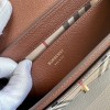 Burberry Classic Rhino Pure Brown Check Bag Burberry Classic Rhino Pure Brown Check Bag