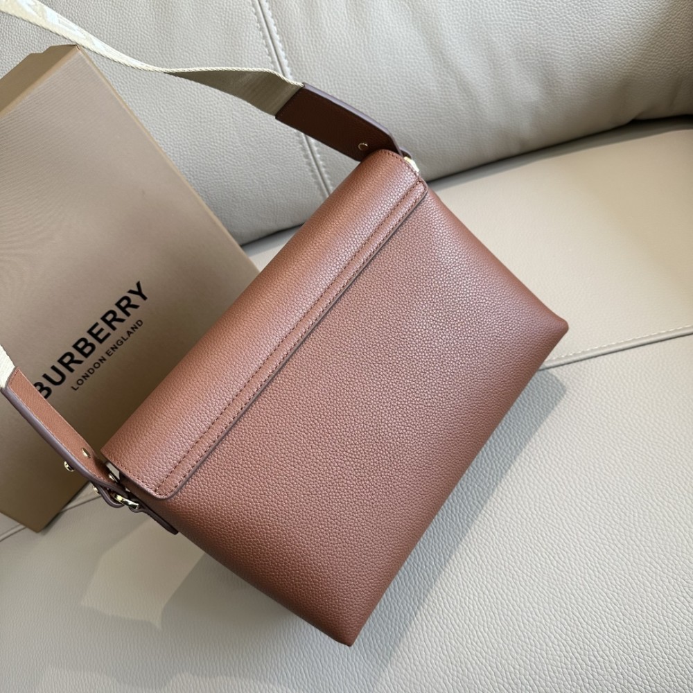 Burberry Classic Rhino Pure Brown Check Bag Burberry Classic Rhino Pure Brown Check Bag