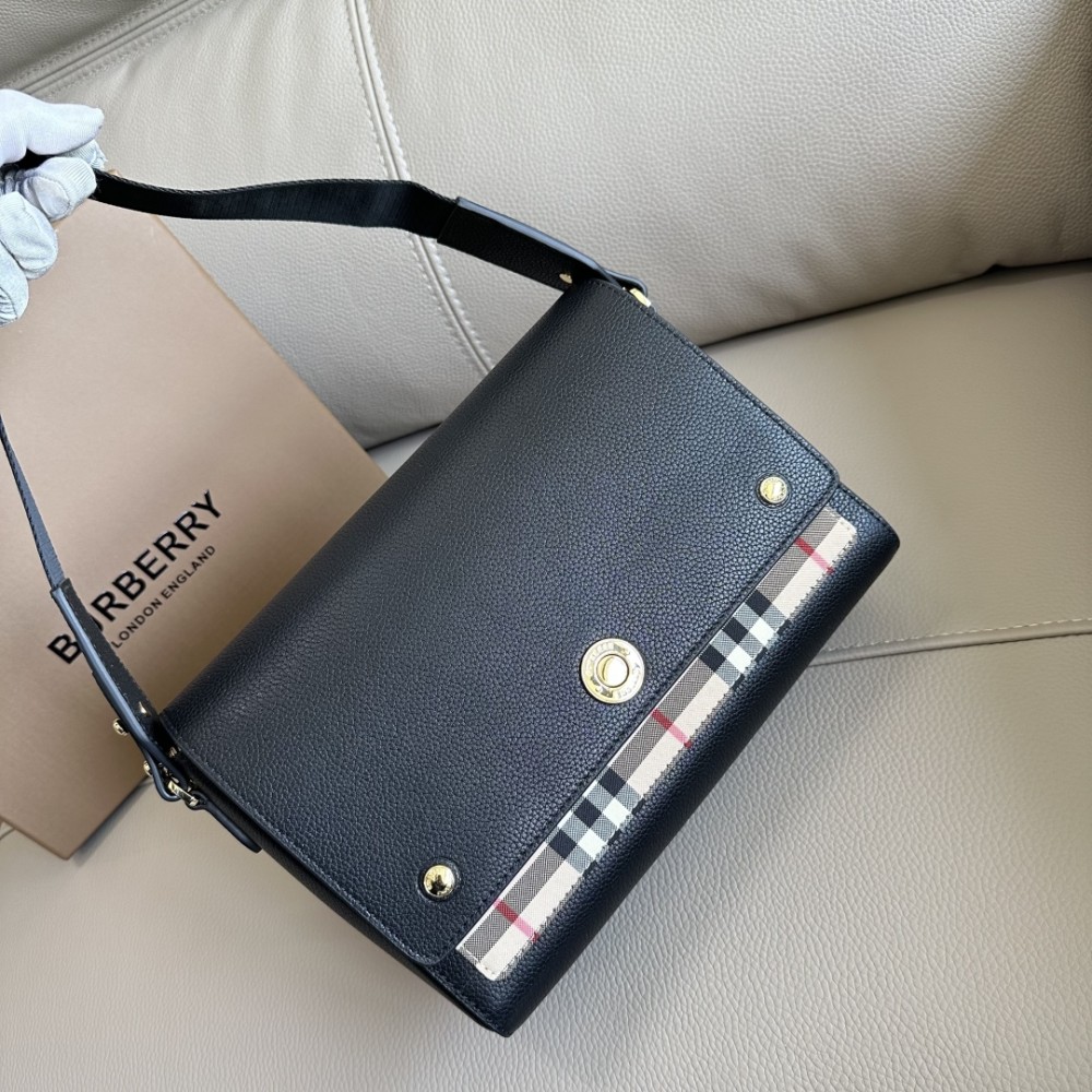 Burberry classic black and green check bag Burberry classic black and green check bag