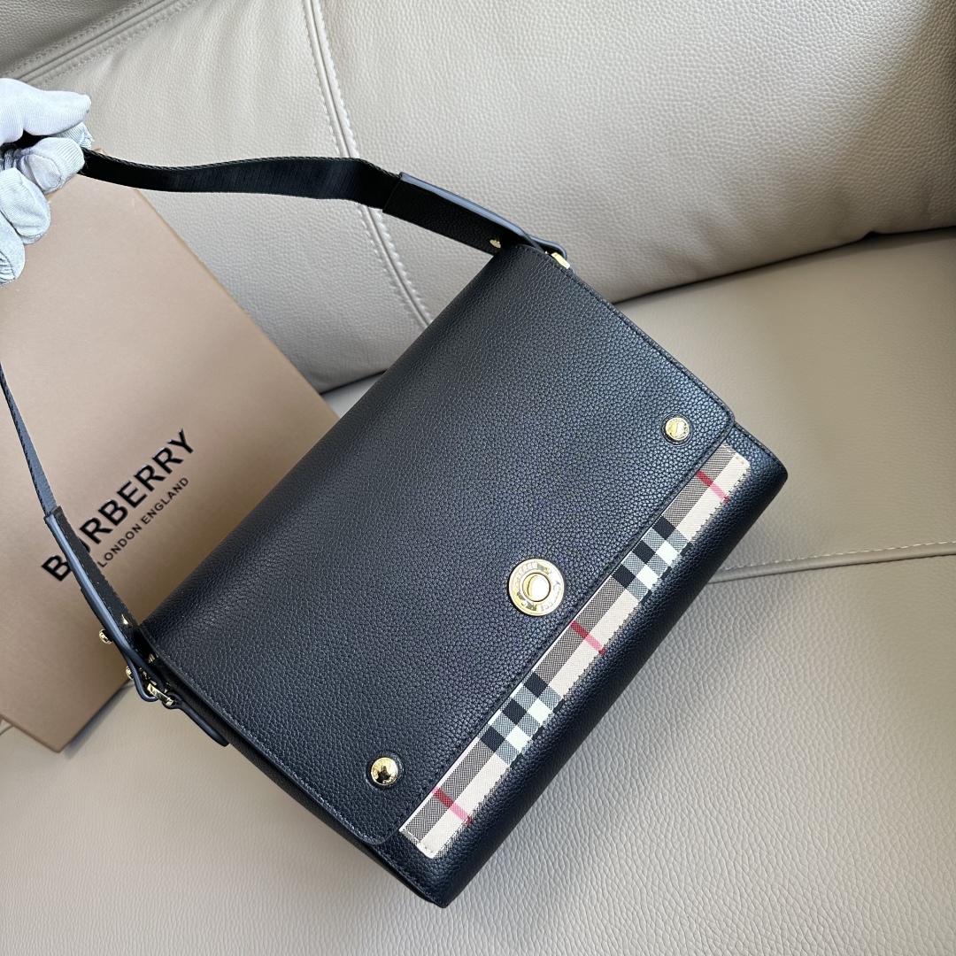 Burberry classic black and green check bag Burberry classic black and green check bag