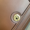 Burberry classic solid brown check bag Burberry classic solid brown check bag