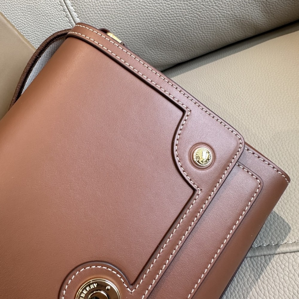 Burberry classic solid brown check bag Burberry classic solid brown check bag