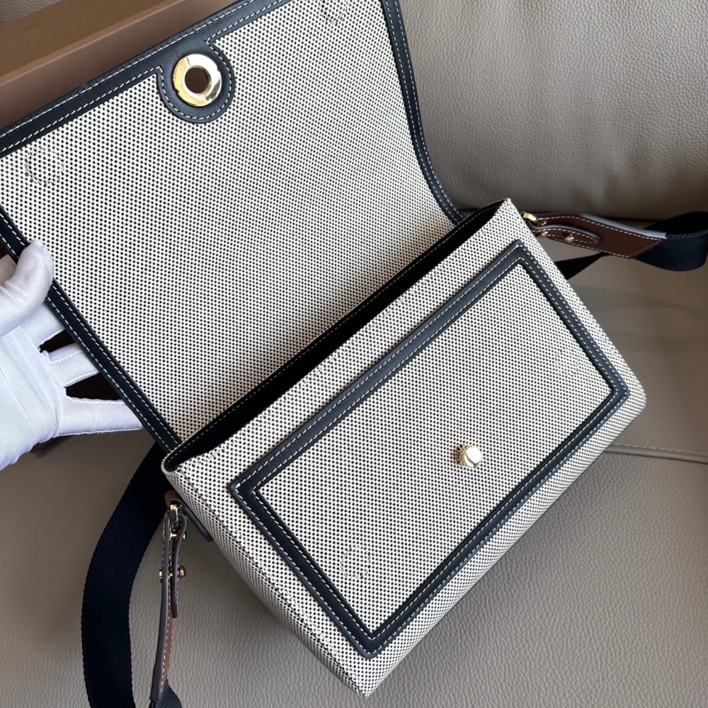 Burberry classic grey contrast check bag Burberry classic grey contrast check bag