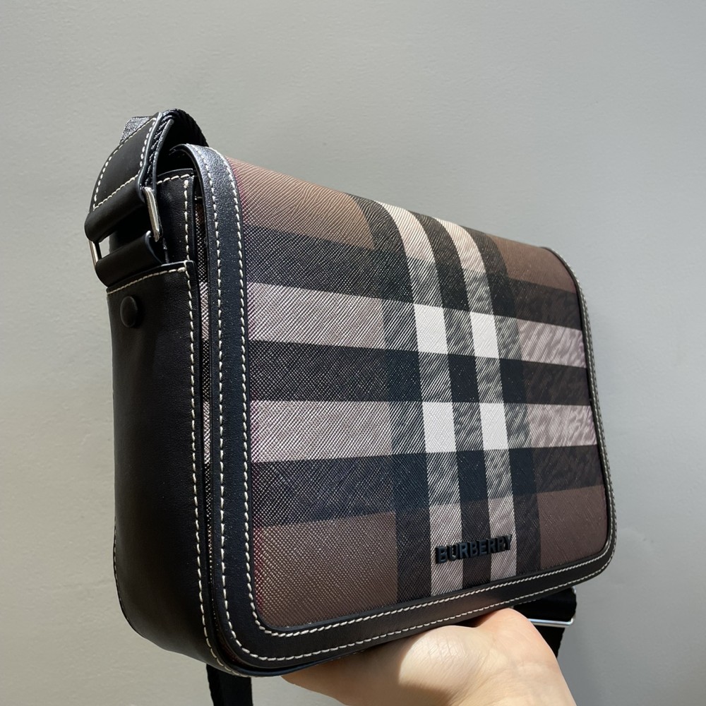 Burberry classic black and brown checkered diamond check crossbody bag Burberry classic black and brown checkered diamond check crossbody bag