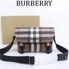 Burberry Classic Brown and White Checkered Tote Bag Burberry Classic Brown and White Checkered Tote Bag