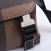 Burberry Classic Brown and White Checkered Tote Bag Burberry Classic Brown and White Checkered Tote Bag
