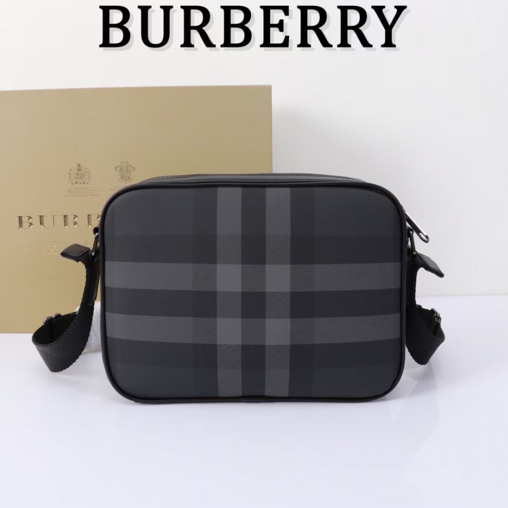 Burberry Classic Black Checkered Crossbody Bag Burberry Classic Black Checkered Crossbody Bag