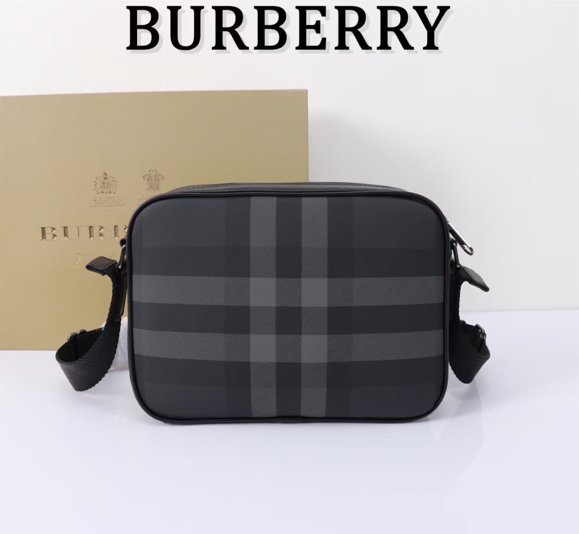 Burberry Classic Black Checkered Crossbody Bag Burberry Classic Black Checkered Crossbody Bag