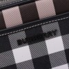 Burberry Classic Brown and White Checkered Crossbody Bag Burberry Classic Brown and White Checkered Crossbody Bag