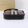 Burberry Classic Brown and White Checkered Crossbody Bag Burberry Classic Brown and White Checkered Crossbody Bag