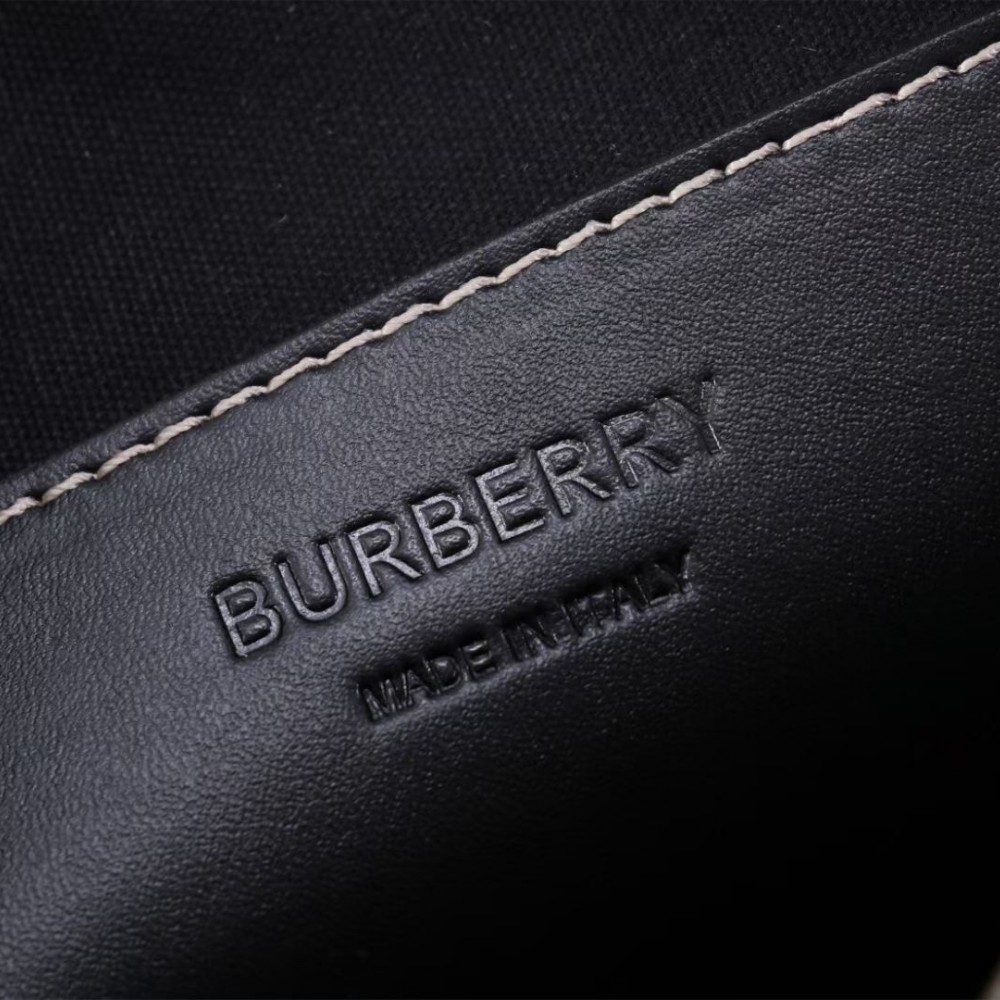 Burberry Classic Brown and White Checkered Crossbody Bag Burberry Classic Brown and White Checkered Crossbody Bag