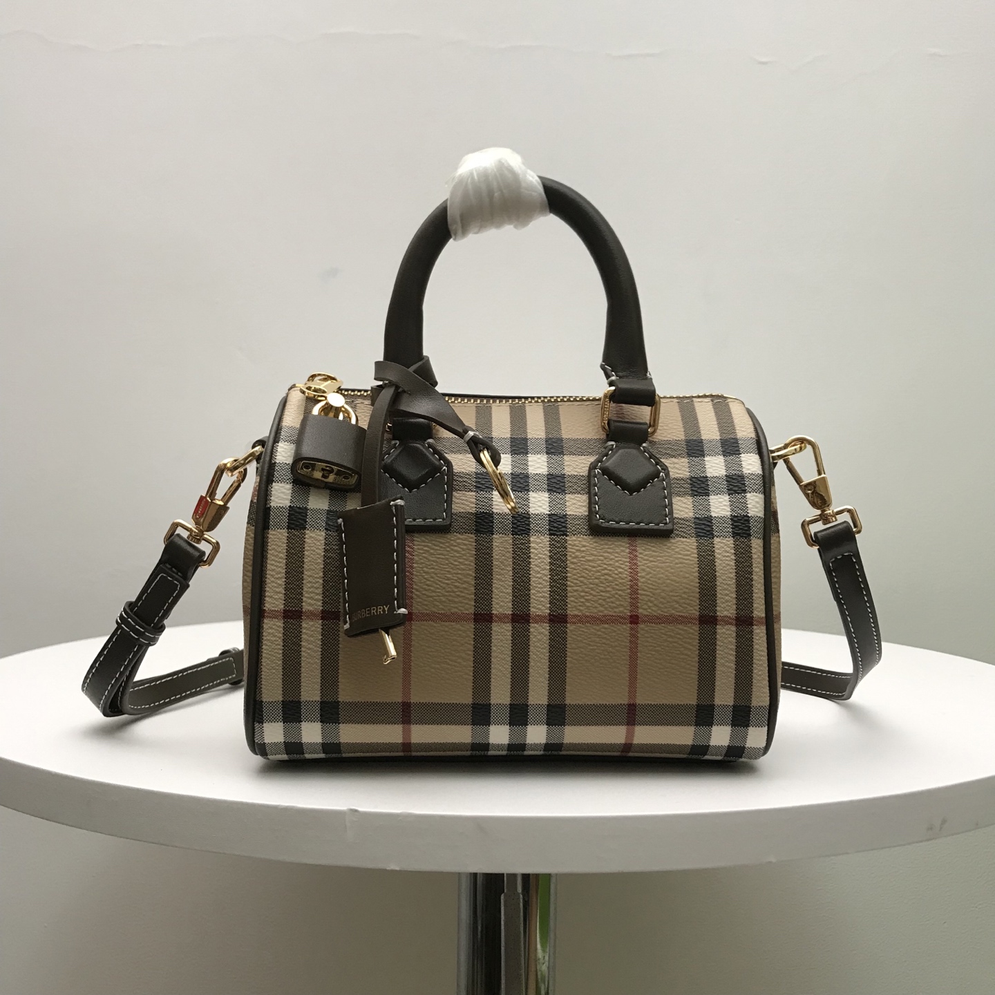 Burberry Classic Check Mini Crossbody Tote Burberry Classic Check Mini Crossbody Tote