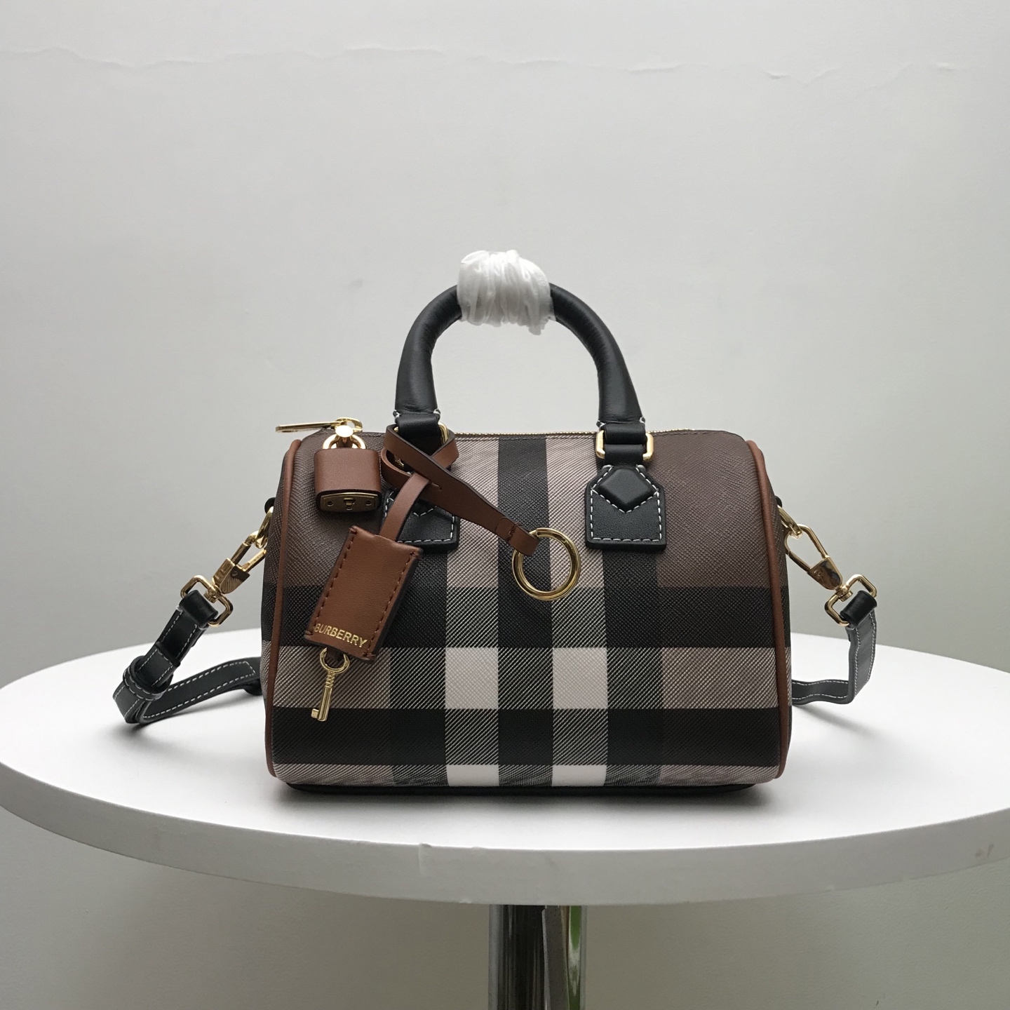 Burberry Classic Check Mini Crossbody Tote Burberry Classic Check Mini Crossbody Tote