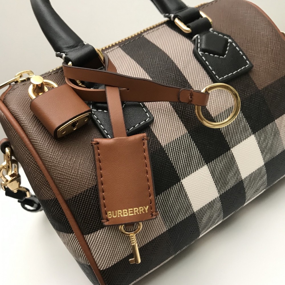 Burberry Classic Check Mini Crossbody Tote Burberry Classic Check Mini Crossbody Tote