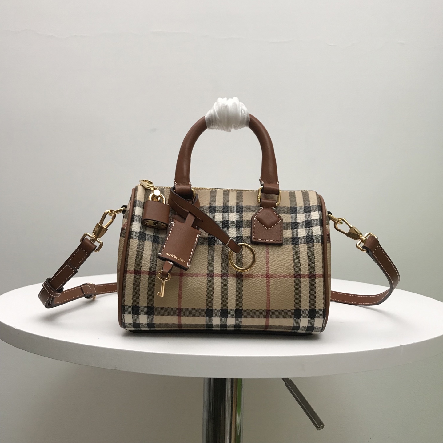 Burberry Classic Check Mini Crossbody Tote Burberry Classic Check Mini Crossbody Tote