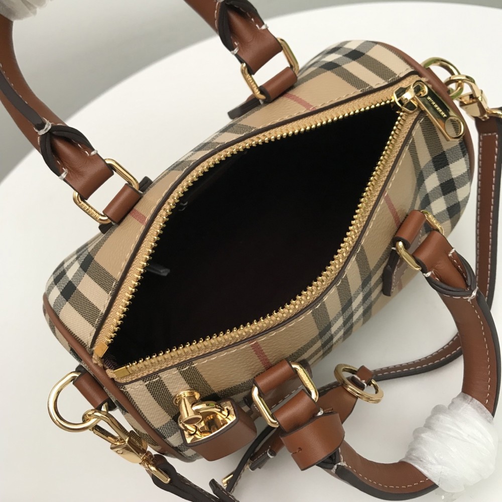 Burberry Classic Check Mini Crossbody Tote Burberry Classic Check Mini Crossbody Tote