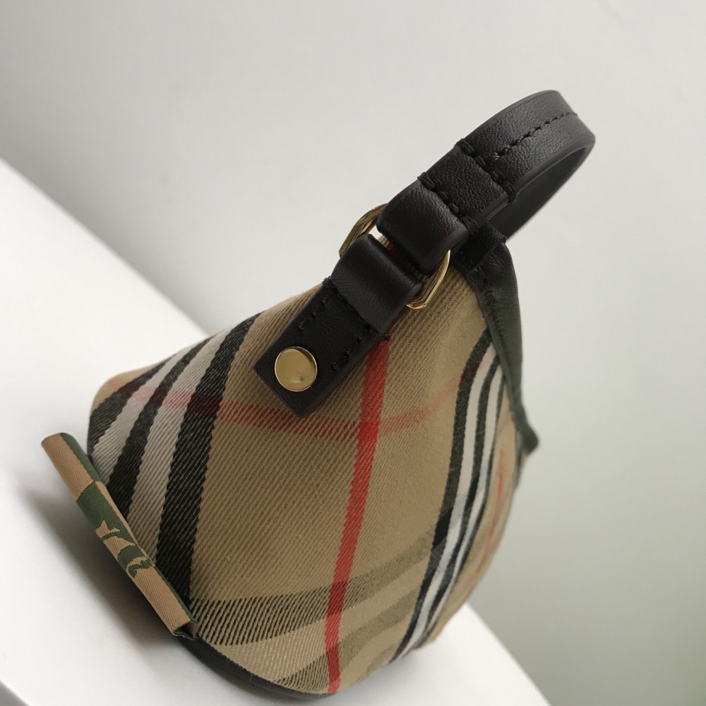 Burberry classic dark brown pattern handbag Burberry classic dark brown pattern handbag