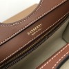 Burberry Classic Calfskin White Textured Tote Burberry Classic Calfskin White Textured Tote