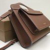 Burberry Classic Calfskin Dark Brown Tote Burberry Classic Calfskin Dark Brown Tote