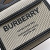 Burberry Classic Calfskin White Textured Tote Burberry Classic Calfskin White Textured Tote