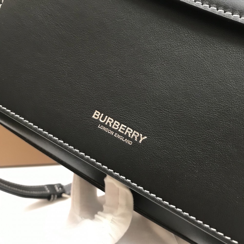 Burberry Classic Calfskin Deep Black Tote Burberry Classic Calfskin Deep Black Tote