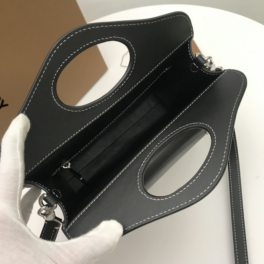 Burberry Classic Calfskin Deep Black Tote Burberry Classic Calfskin Deep Black Tote