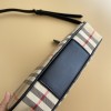 Burberry Classic Brown and White Checkered Crossbody Bag Burberry Classic Brown and White Checkered Crossbody Bag