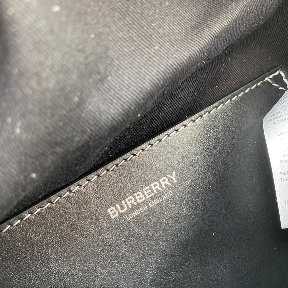 Burberry Classic Brown and White Checkered Crossbody Bag Burberry Classic Brown and White Checkered Crossbody Bag