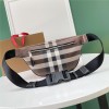 Burberry Classic Brown and White Checkered Crossbody Bag Burberry Classic Brown and White Checkered Crossbody Bag