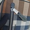 Burberry Classic Plain Dark Brown Canvas Zipper Crossbody Bag Burberry Classic Plain Dark Brown Canvas Zipper Crossbody Bag