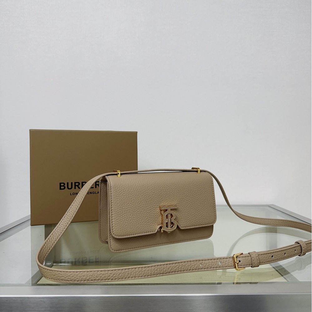 Burberry classic pure brown calfskin exquisite hardware crossbody bag Burberry classic pure brown calfskin exquisite hardware crossbody bag