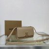 Burberry classic pure brown calfskin exquisite hardware crossbody bag Burberry classic pure brown calfskin exquisite hardware crossbody bag