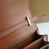 Burberry classic dark brown calfskin exquisite hardware crossbody bag Burberry classic dark brown calfskin exquisite hardware crossbody bag