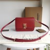 Burberry classic dark red calfskin exquisite hardware crossbody bag Burberry classic dark red calfskin exquisite hardware crossbody bag