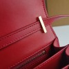 Burberry classic dark red calfskin exquisite hardware crossbody bag Burberry classic dark red calfskin exquisite hardware crossbody bag