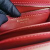 Burberry classic dark red calfskin exquisite hardware crossbody bag Burberry classic dark red calfskin exquisite hardware crossbody bag