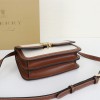 Burberry classic white calfskin exquisite hardware crossbody bag Burberry classic white calfskin exquisite hardware crossbody bag