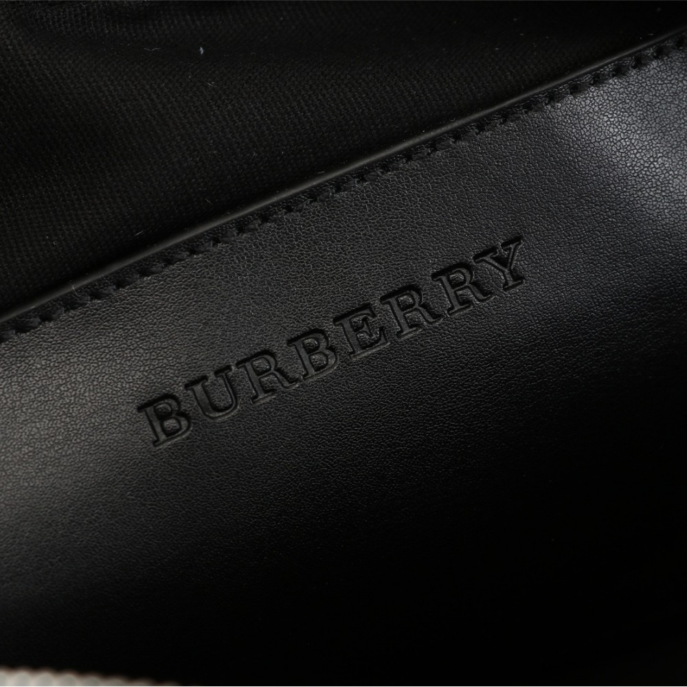 Burberry Classic Plain Black Canvas Zipper Crossbody Bag Burberry Classic Plain Black Canvas Zipper Crossbody Bag