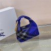 Burberry classic blue contrast knitted chain bag Burberry classic blue contrast knitted chain bag