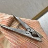 Burberry classic peach and white contrast medium knitted chain bag Burberry classic peach and white contrast medium knitted chain bag