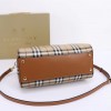 Burberry Check Classic Yellow and White Boston Bag Burberry Check Classic Yellow and White Boston Bag