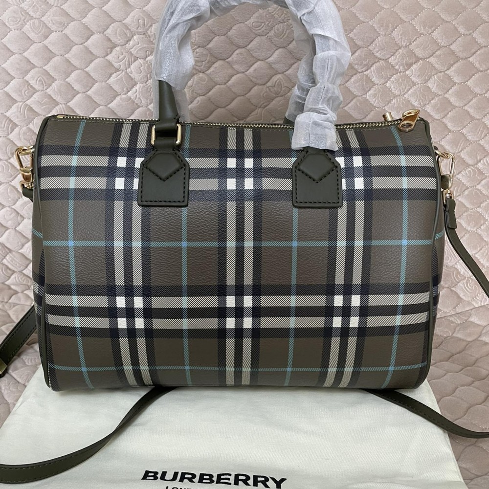 Burberry Check Boston Bag Burberry Check Boston Bag