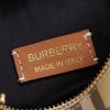 Burberry Check Classic Small Boston Bag in Yellow and White Burberry Check Classic Small Boston Bag in Yellow and White